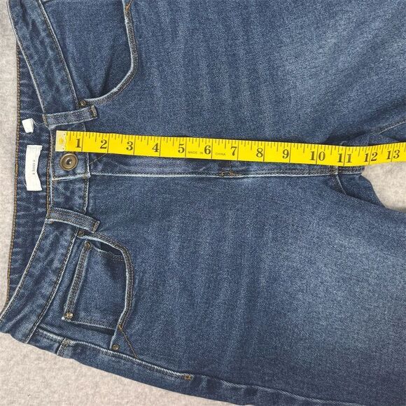 a loves a Women's Straight Leg Dark Wash Denim Jeans Size M - Picture 11 of 14